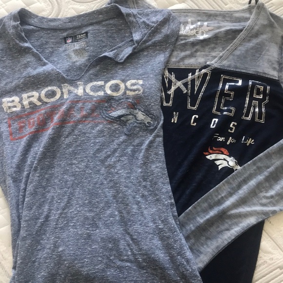 NFL Tops - DENVER BRONCO TEE BUNDLE Small NFL Tops - DENVER BRONCO TEE BUNDLE Small